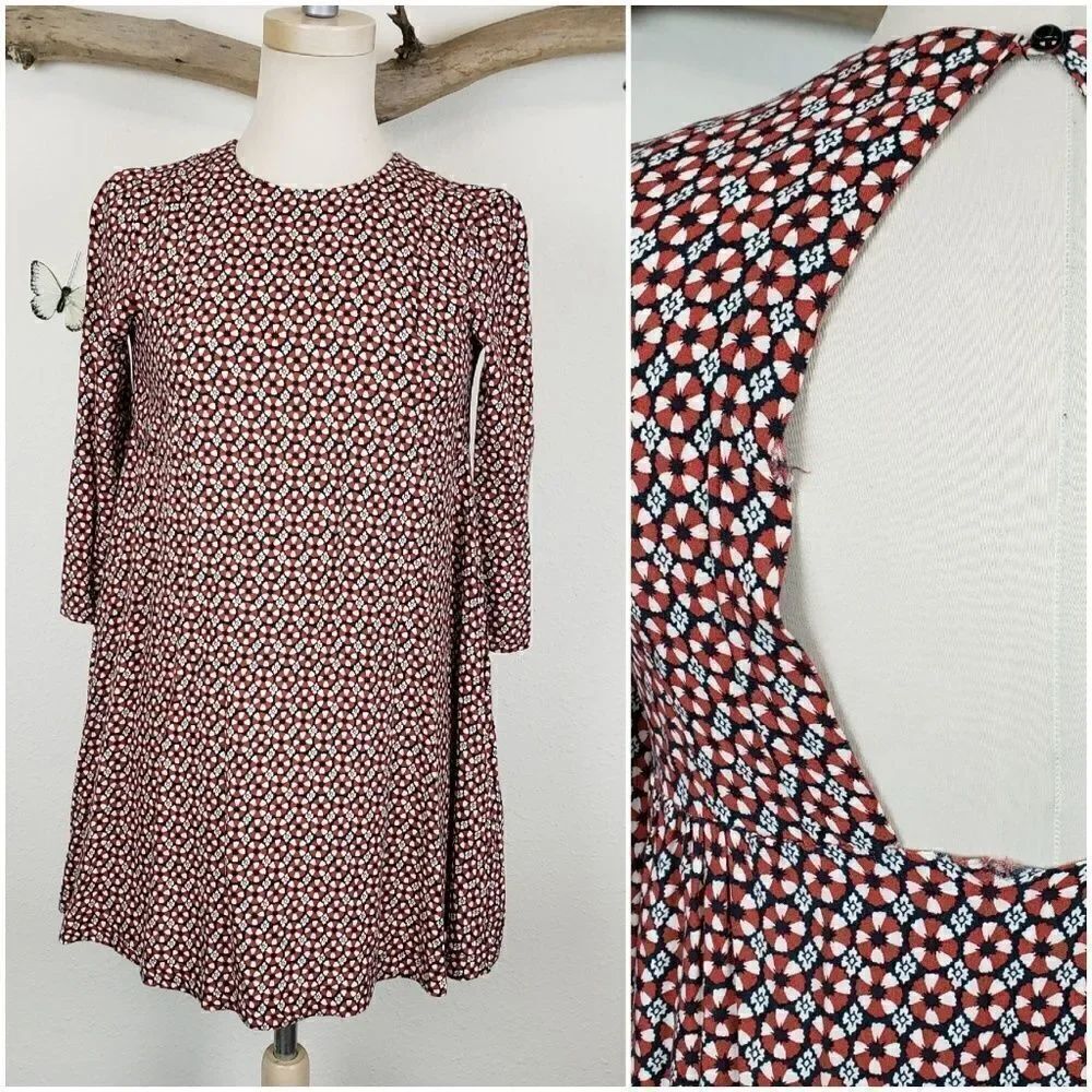 Zara boho mini dress